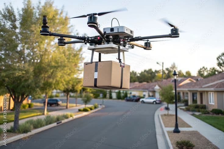Drone delivery service